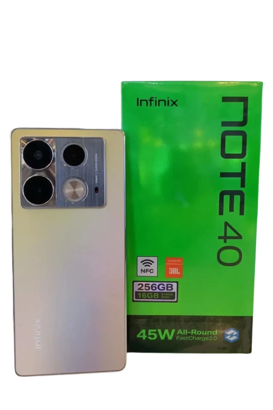 Brand New Infinix Note40 ROM 256GB RAM 8GB