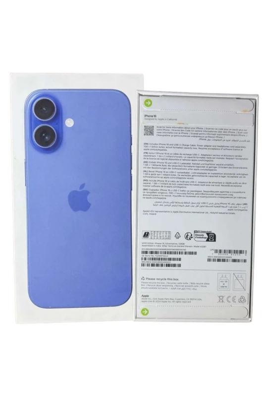 Brand New Apple iPhone 16 128GB ROM, 8GB RAM