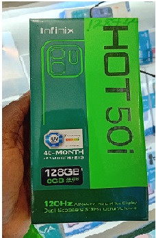 Brand New Infinix Hot 50i ROM 128GB 4GB RAM