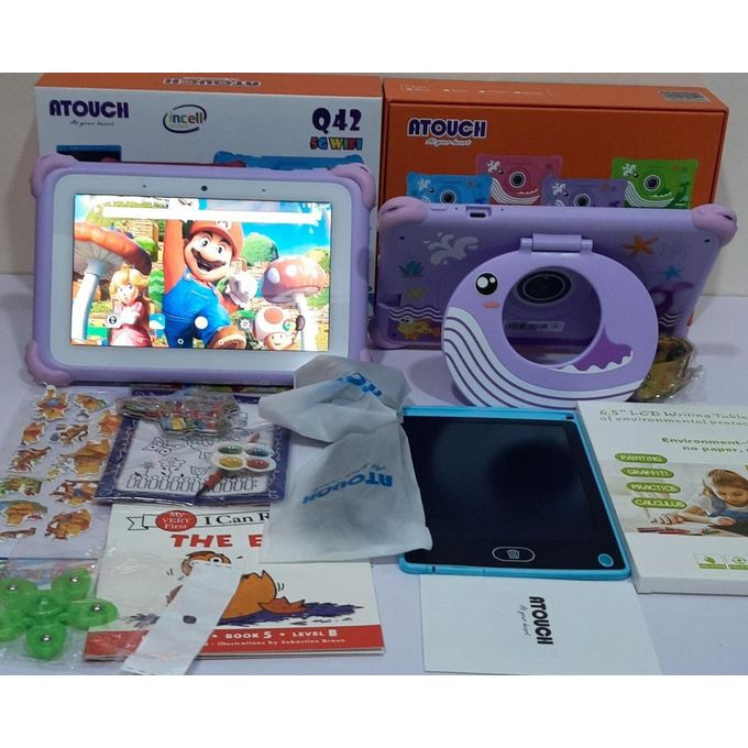 Brand New Atouch Q42 Educational Kids Tablet 256GB ROM, 8GB RAM, 7" WiFi Only